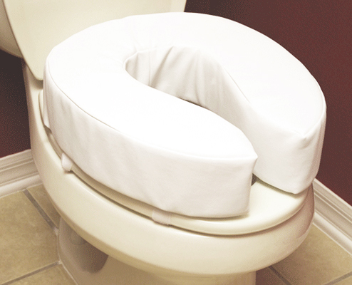 soft Raised toilet seat